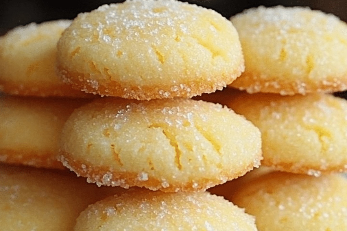Lemon Sugar Cookies Recipe