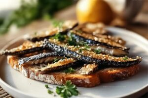 Savory Sardines On Whole Grain Toast Recipe
