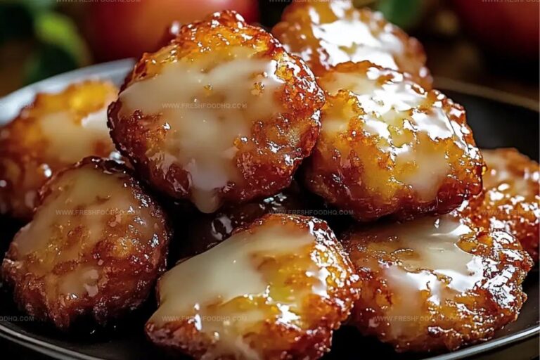 Baked Apple Fritters Recipe