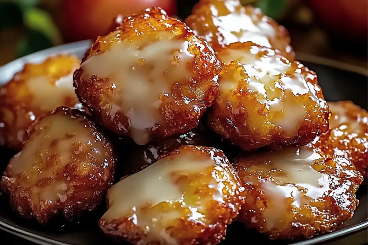 Baked Apple Fritters Recipe