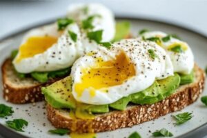 Avocado Toast with Poached Egg Recipe