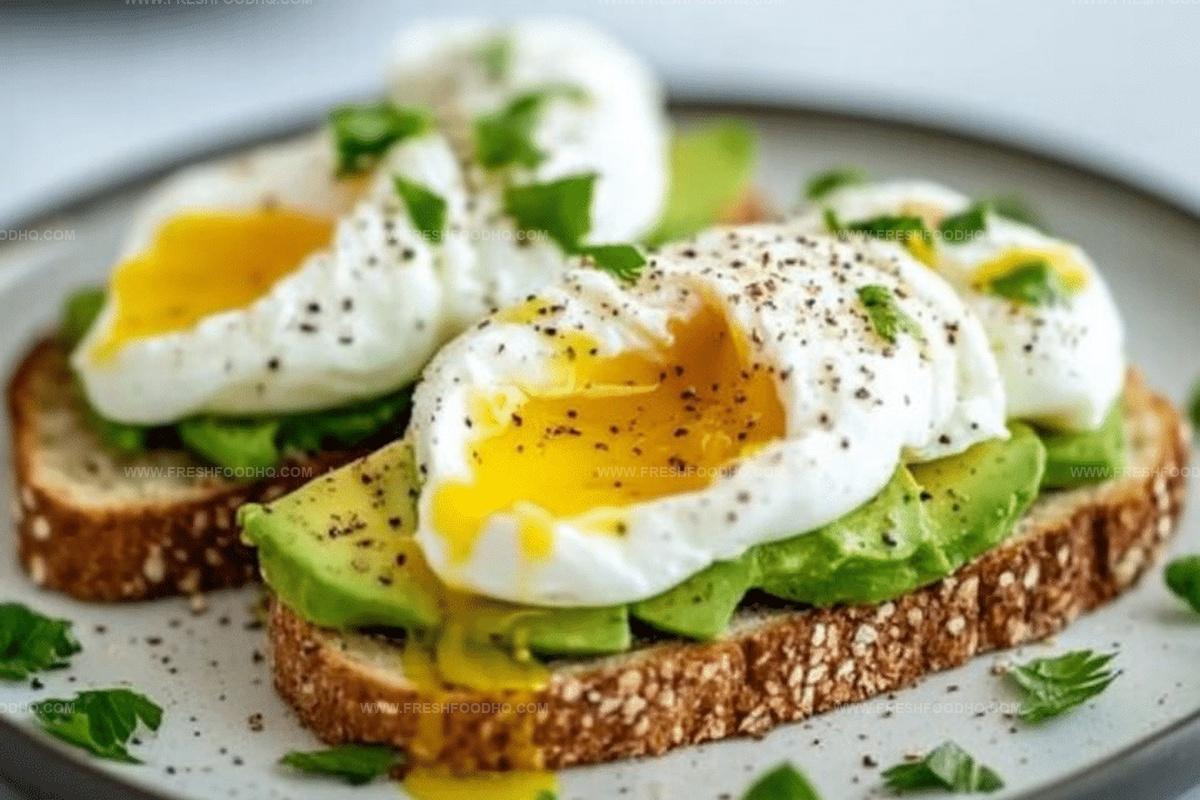 Avocado Toast with Poached Egg Recipe