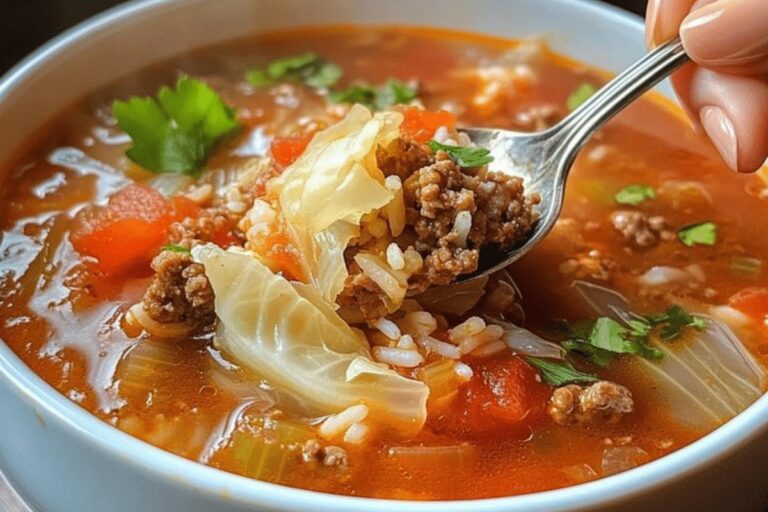 Cabbage Roll Soup Recipe