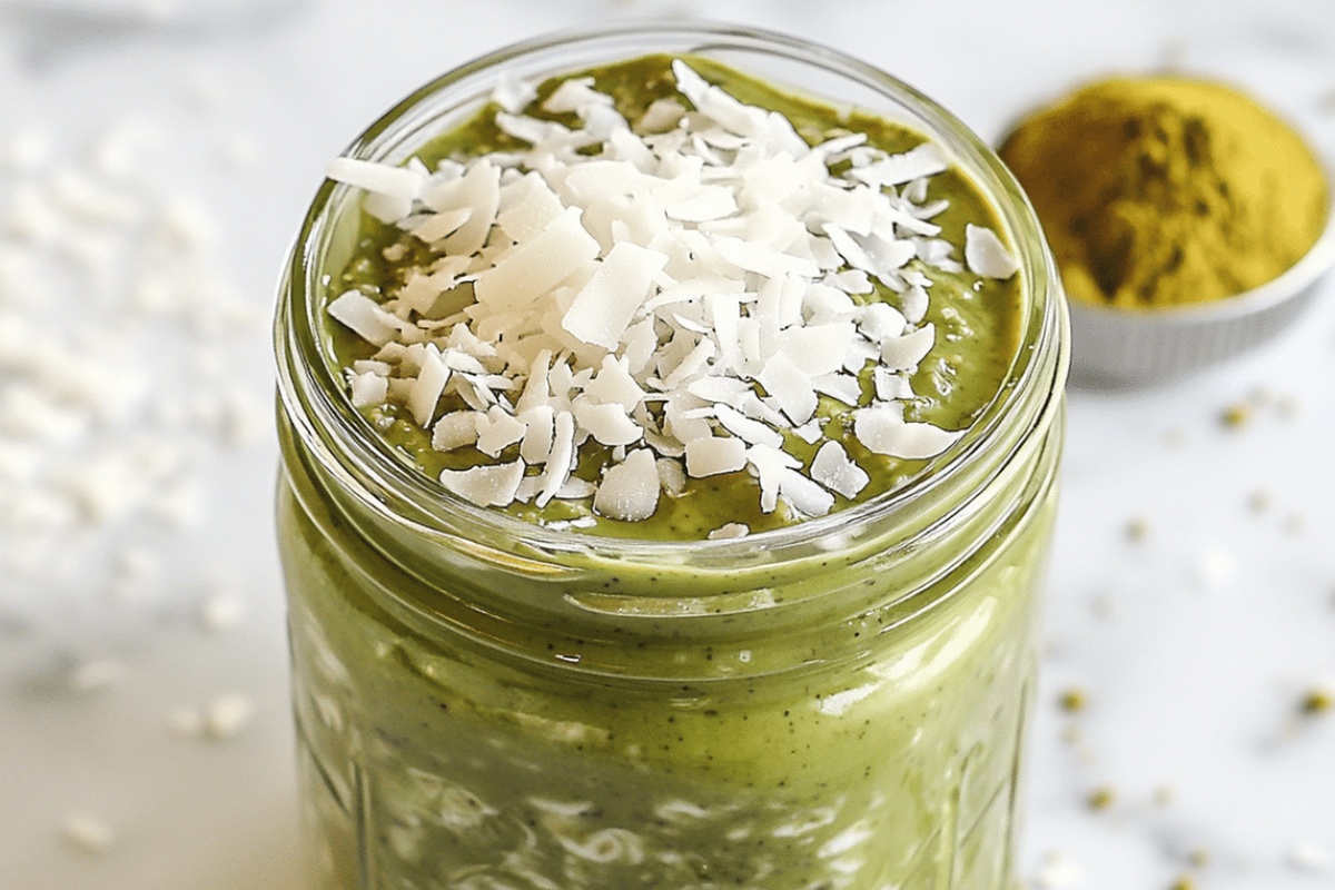 Matcha Overnight Oats Recipe