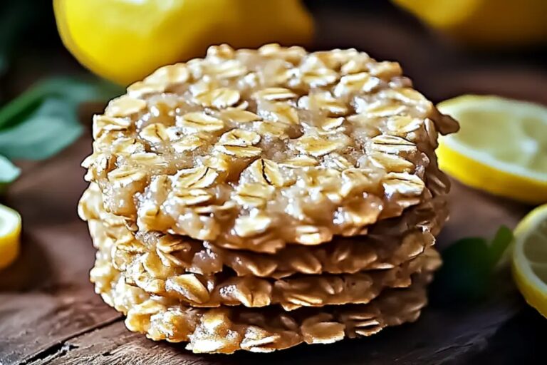 Zesty Lemon Oatmeal Bites (No-Bake & Irresistible) Recipe