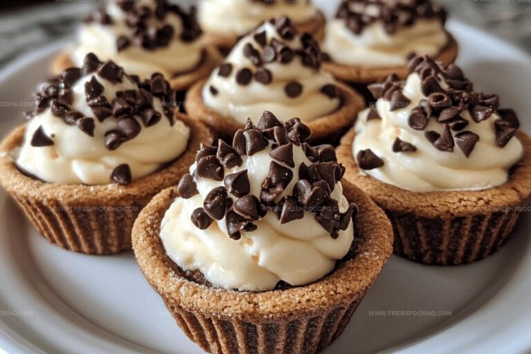 Cannoli Cookie Cups Recipe