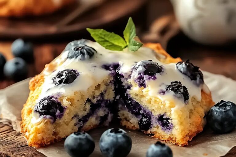 Blueberry Cheesecake Scones Recipe