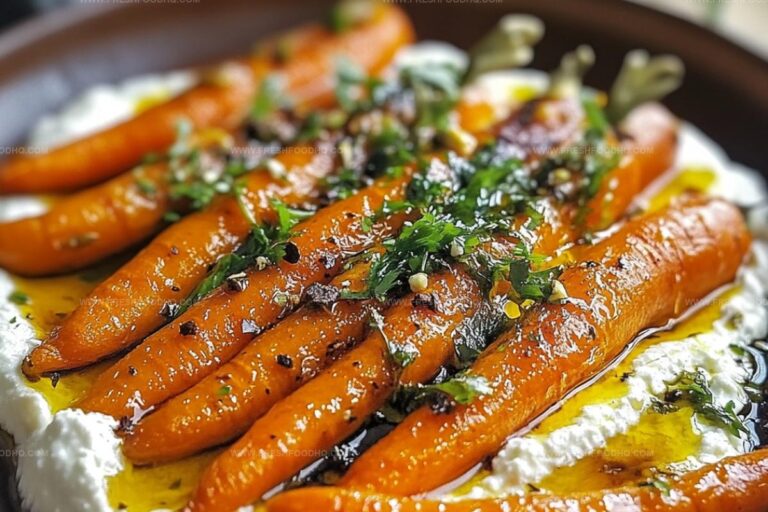 Roasted Carrots With Hot Honey Recipe