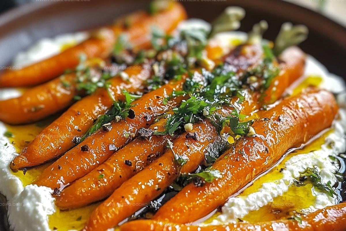 Roasted Carrots With Hot Honey Recipe