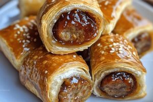 Sausage Rolls with Pepper Jelly Recipe