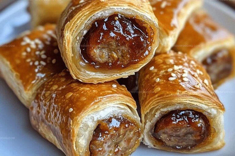 Sausage Rolls with Pepper Jelly Recipe