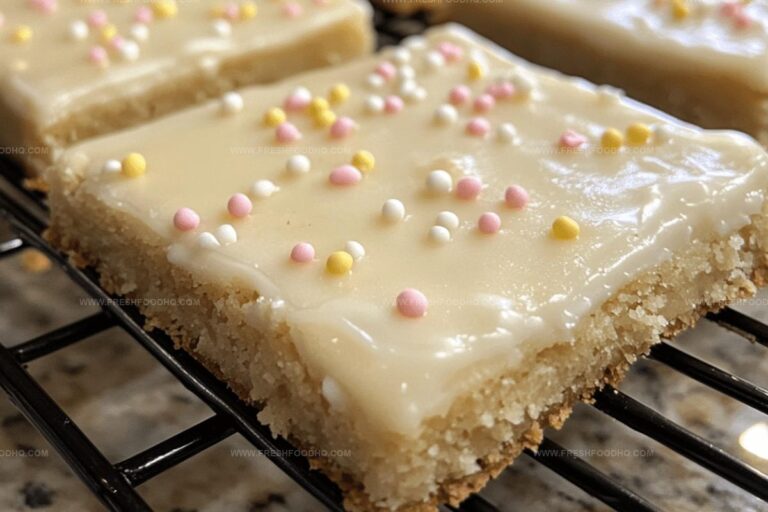 Peppermint Sugar Cookie Bars Recipe