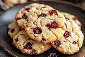 Zesty Orange Cranberry Ricotta Cookies Recipe