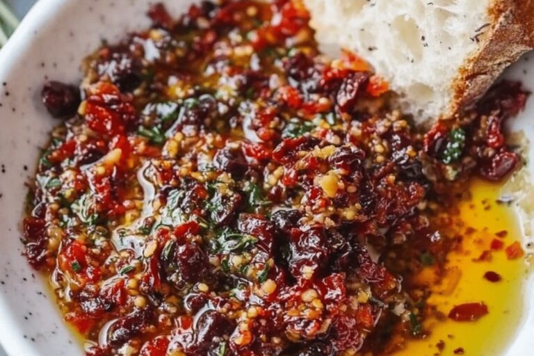 Mediterranean Olive Oil Dip Recipe