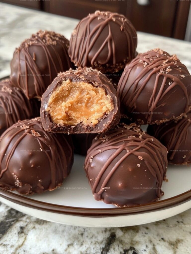 Christmas Peanut Butter Balls Recipe