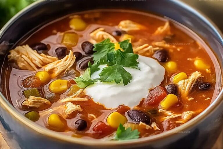 7 Can Chicken Taco Soup Recipe