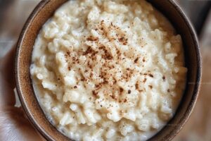 Creamy Old-Fashioned Rice Pudding with a Hint of Cinnamon Recipe