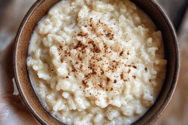 Creamy Old-Fashioned Rice Pudding with a Hint of Cinnamon Recipe