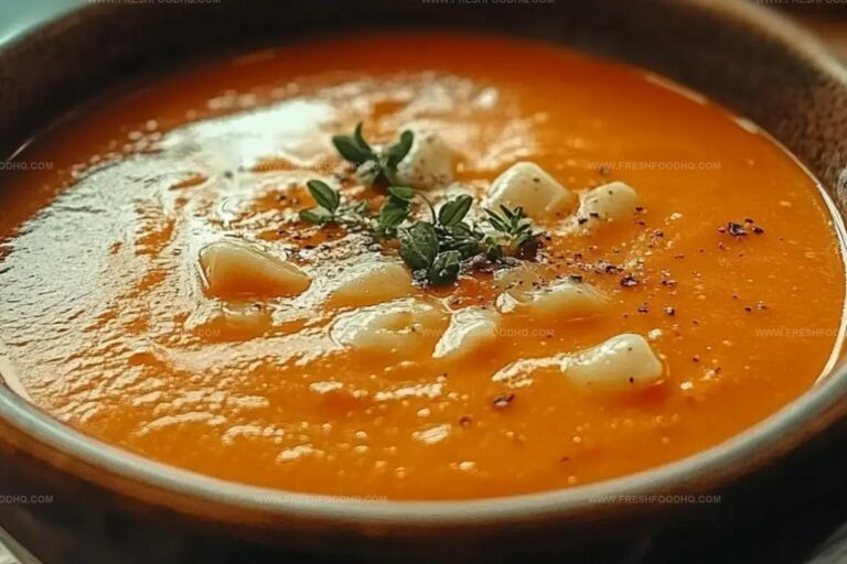 Creamy Chunky Tomato Soup Recipe