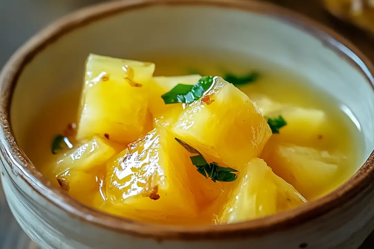 Homemade Pineapple Cough Syrup Recipe