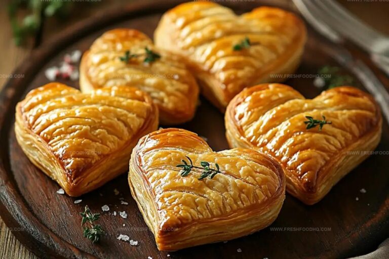 Valentines Day Puff Pastry Hearts Recipe
