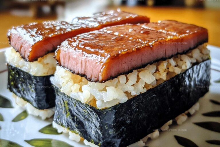 Easy Hawaiian Spam Musubi with Sushi Nori Seaweed Recipe