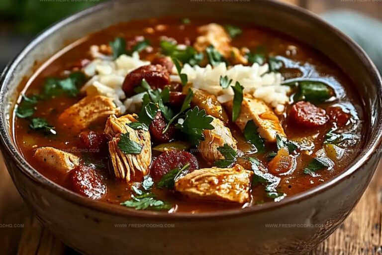 Cajun Chicken And Sausage Gumbo Recipe