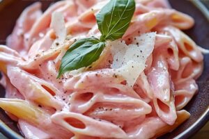 Creamy Pink Sauce Pasta Recipe