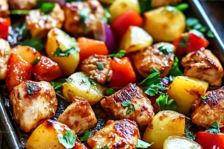 Hawaiian Chicken Sheet Pan Recipe