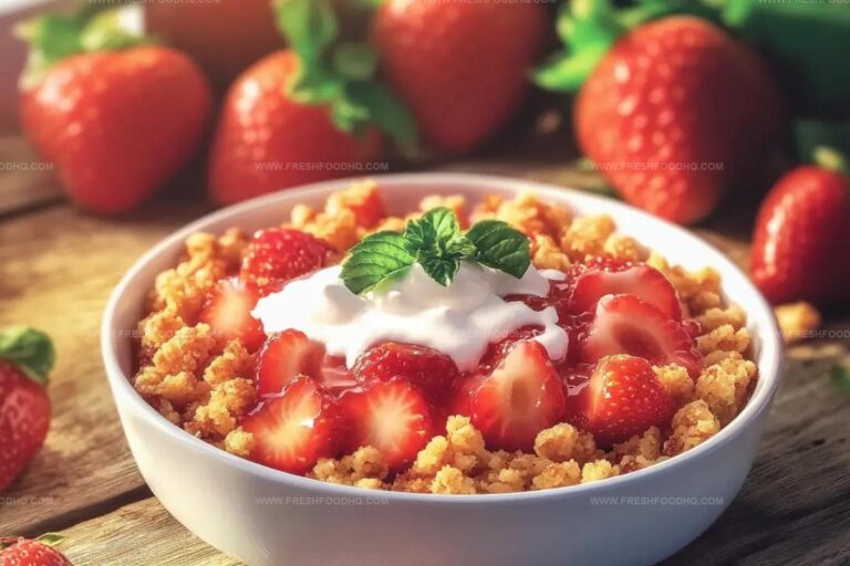 Strawberry Crumble Recipe