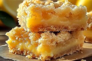 Lemon Crumb Bars Recipe
