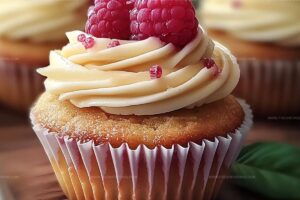 Raspberry Vanilla Cream Cheese Cupcakes Recipe