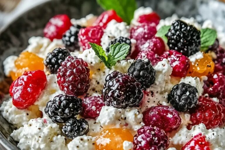 Berry Bliss Cottage Cheese Salad Recipe