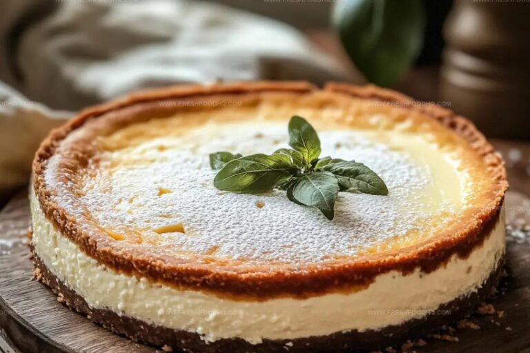 Ricotta Cheesecake with Citrus Twist Recipe