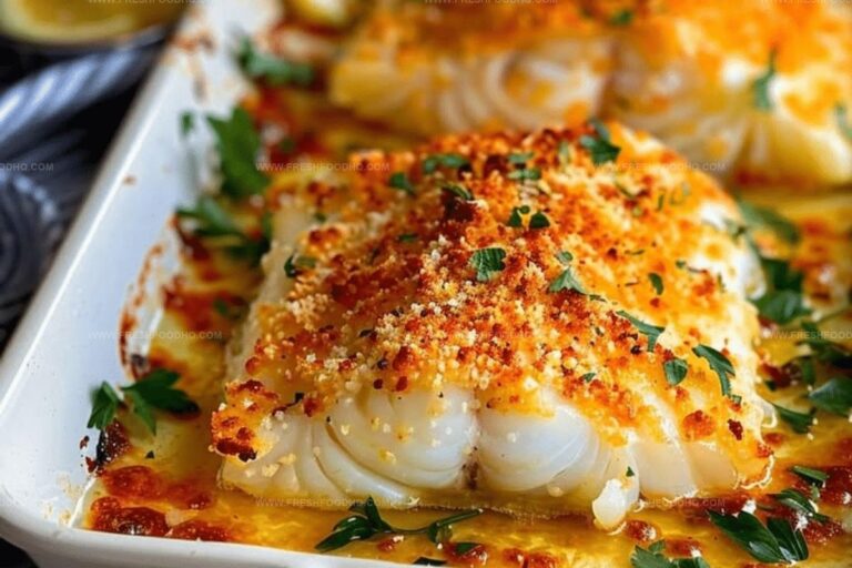 Parmesan Baked Cod Recipe
