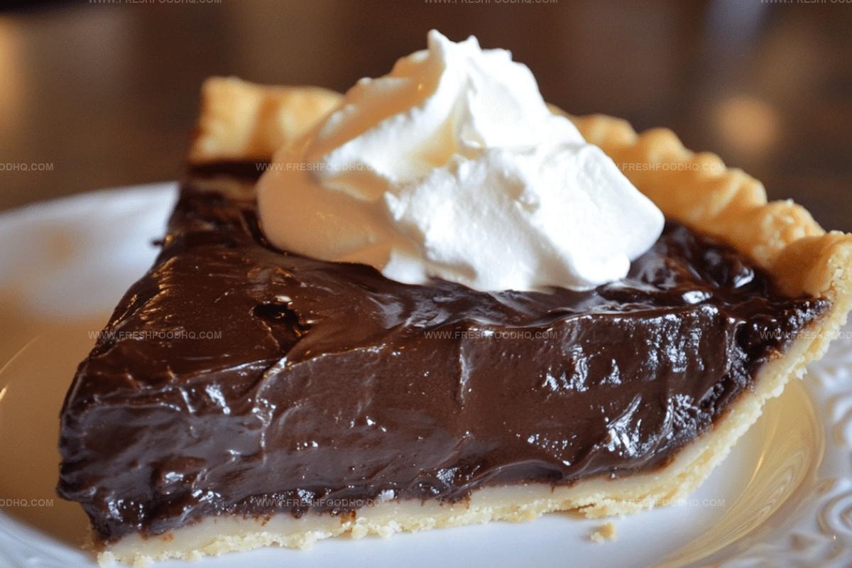 Hot Fudge Pie Recipe