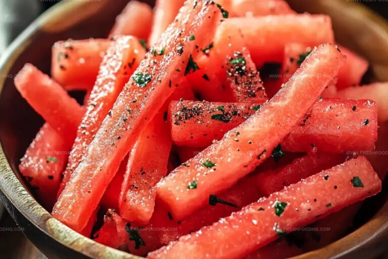 Watermelon Fries Recipe