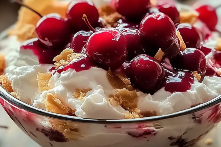 Cherry Cheesecake Fluff Recipe