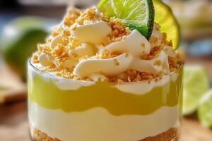 Key Lime Pie Cheesecake Pina Colada Mocktail Recipe