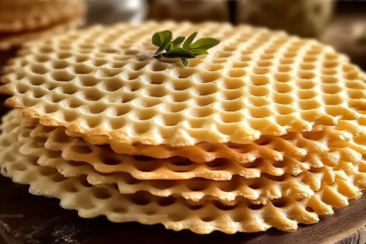 Classic Pizzelle (Modified) Recipe