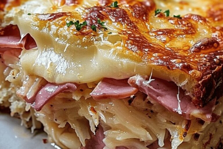 Homemade Reuben Bake Recipe