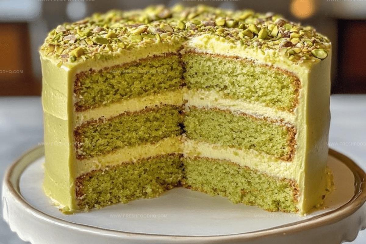 Pistachio Cake Recipe