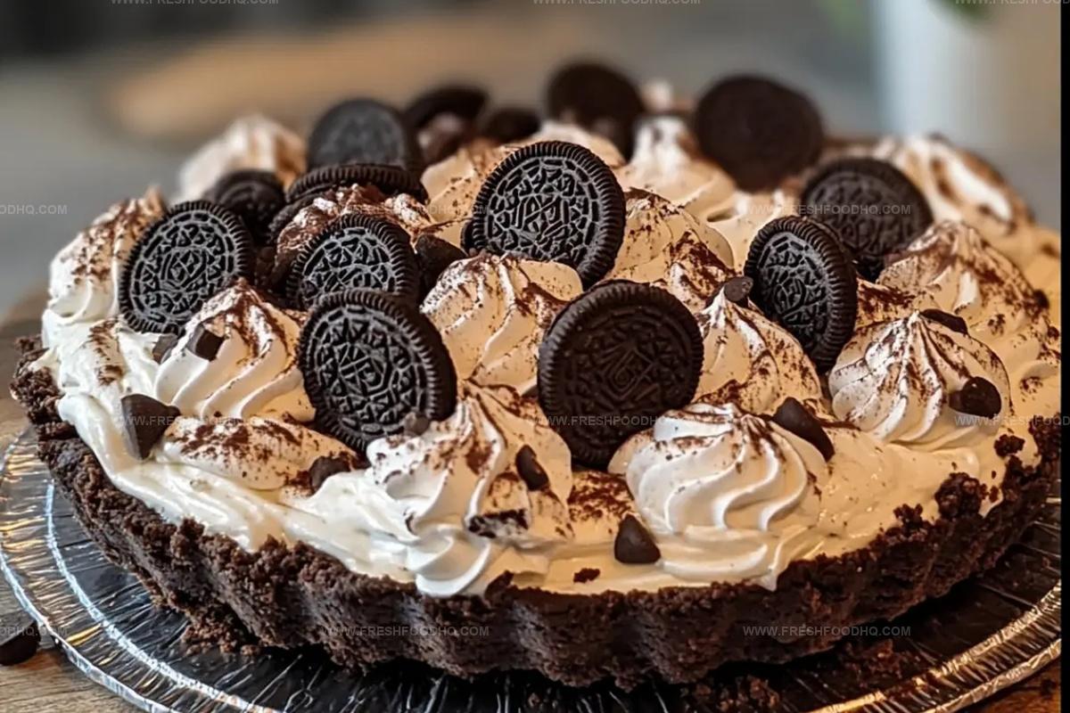 No-Bake Oreo Mud Pie Recipe