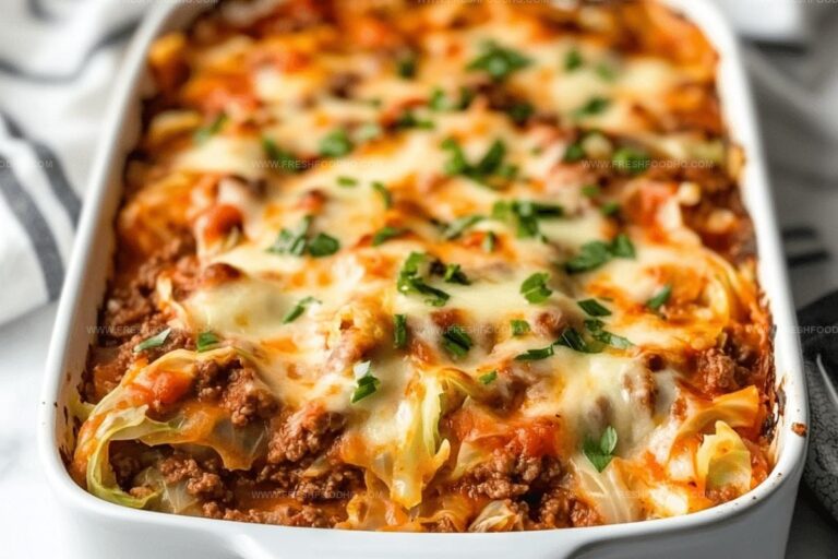Keto Beef Cabbage Roll Casserole Recipe