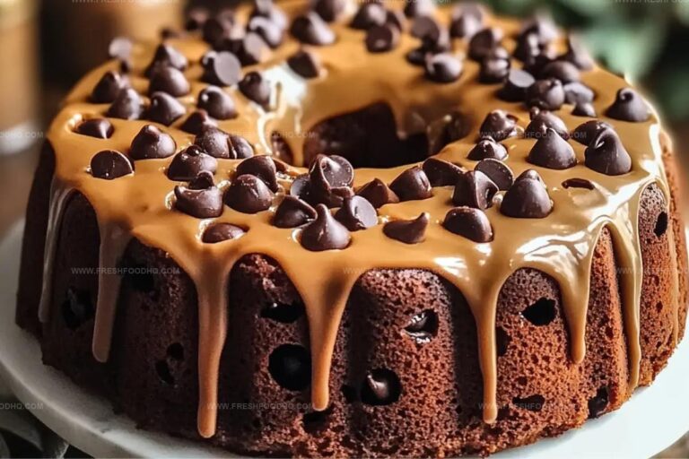 Peanut Butter Banana Chocolate Chip Cake Recipe