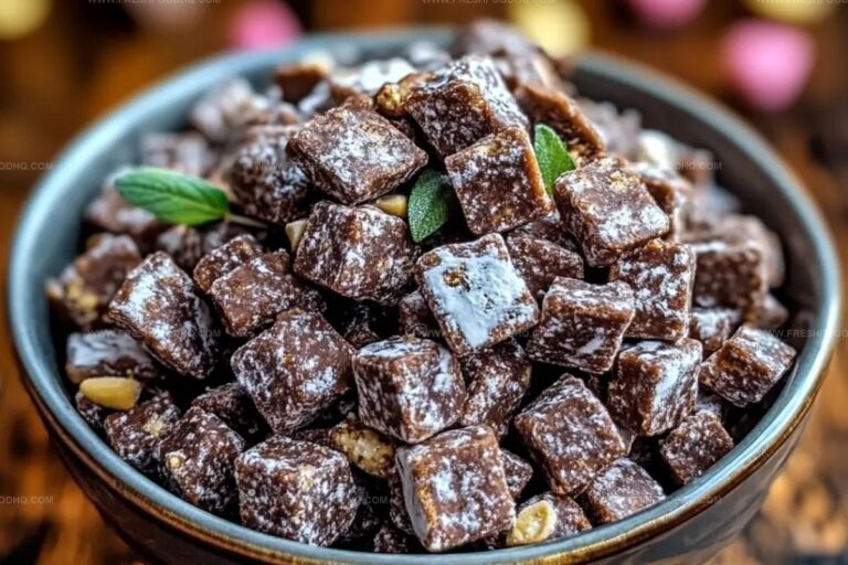 Homemade Brownie Batter Puppy Chow Recipe