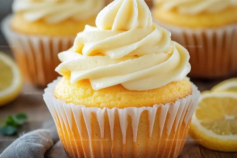 Lemon Cupcakes W Cream Cheese Frosting Recipe