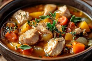 Hearty Chicken And Vegetable Stew Recipe