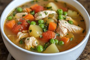 Hearty Chicken and Vegetable Soup Recipe