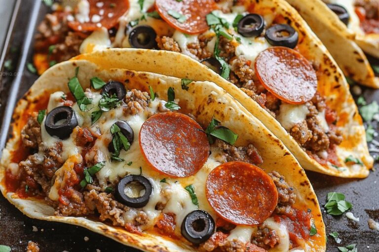 Pizza Tacos Recipe